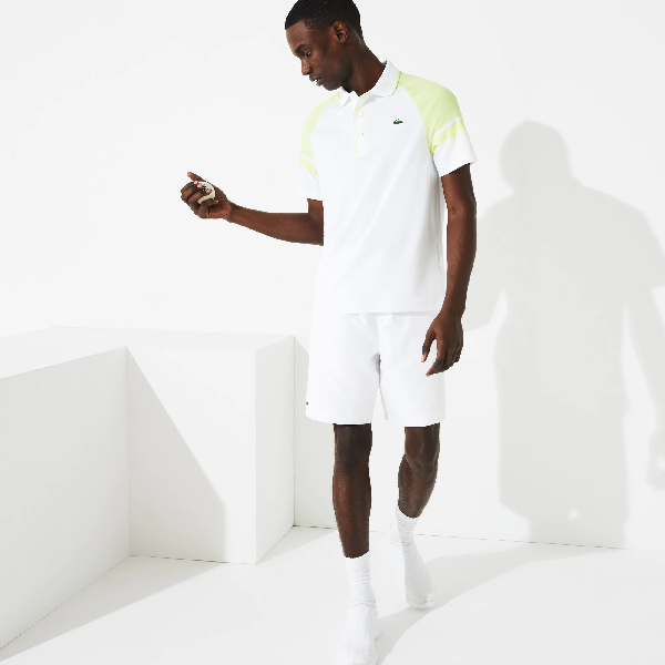 mens lacoste tennis shorts