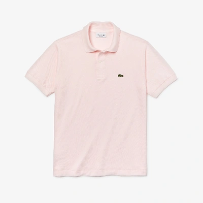 Shop Lacoste Men's Original L.12.12 Petit Piquã© Cotton Polo - L - 5 In Pink