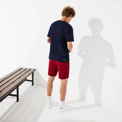 Lacoste Men's Ultra Dry Cotton Sport T-shirt - S - 3 In Blue