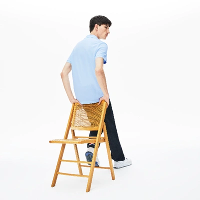 Lacoste T-shirts And Polos Light Blue In Blue