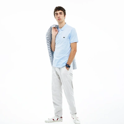 Lacoste T-shirts And Polos Light Blue In Blue