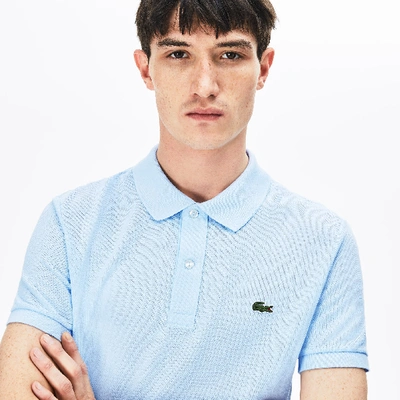 Shop Lacoste Men's Original L.12.12 Slim Fit Polo - Xxl - 7 In Blue