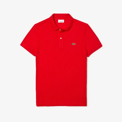 Lacoste Red Classic Polo In Red
