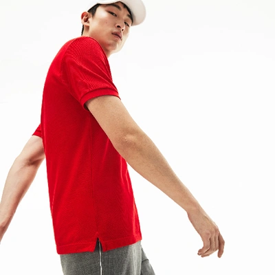 Lacoste Red Classic Polo In Red