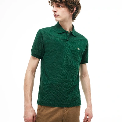 Lacoste Regular-fit Cotton Pima Polo Shir In Green