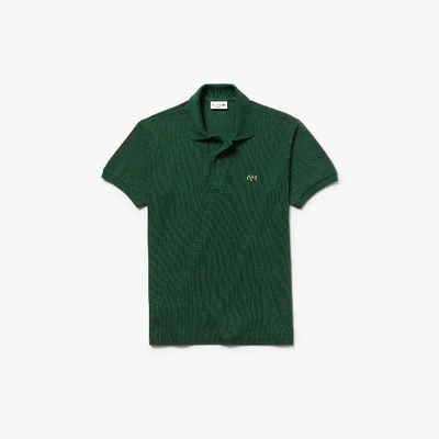 Lacoste Regular-fit Cotton Pima Polo Shir In Green