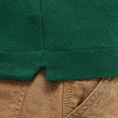Lacoste Regular-fit Cotton Pima Polo Shir In Green
