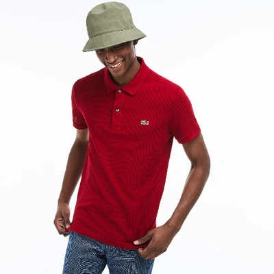 Lacoste Men's Slim Fit L.12.12 Piqué Polo - Xxl - 7 In Red