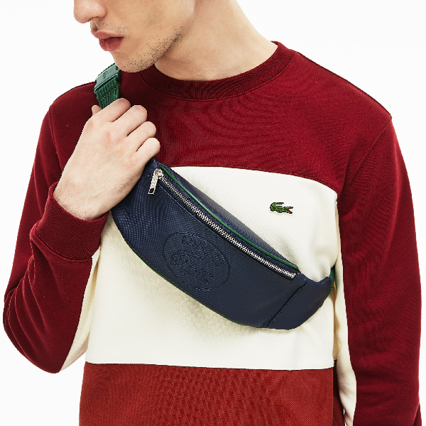 lacoste mens fanny pack