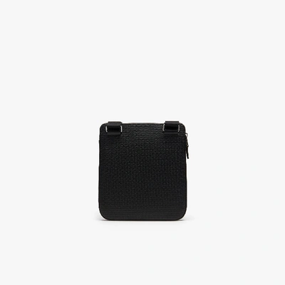 Lacoste Men's Chantaco Leather Shoulder Bag - One Size In Black