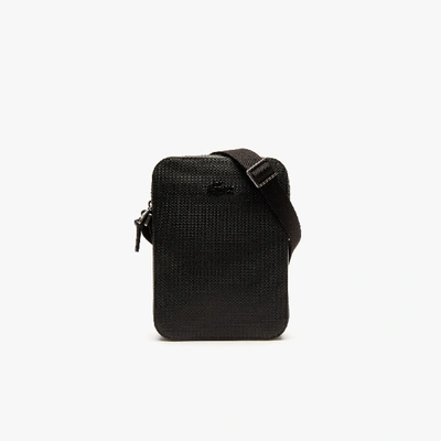 Lacoste Men's Chantaco Soft Leather Vertical Bag - One Size In Black |  ModeSens