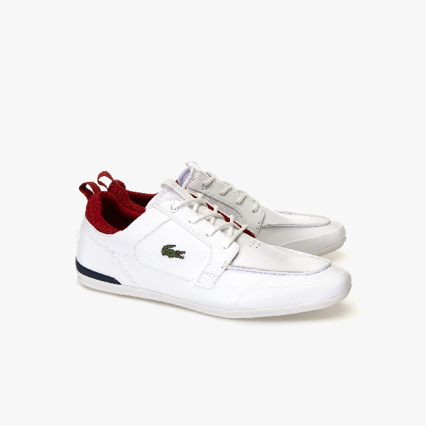 men's marina leather deck shoes