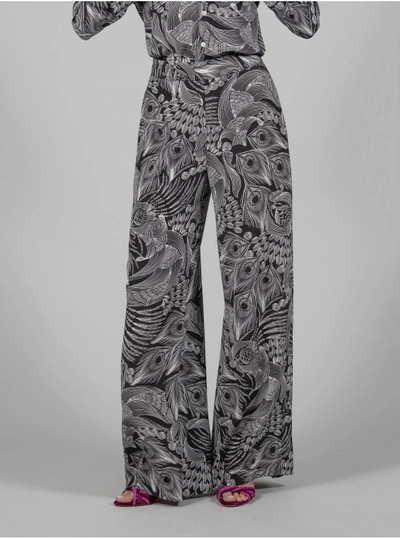 Shop Robert Graham Women's Cora Samson & Delilah Printed Pants In Black Size: 12 By