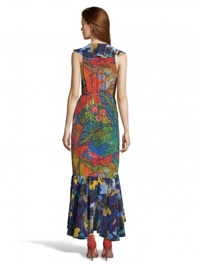 Shop Robert Graham Women's Sophia Botanical Print Dress Size: 8 By  In Multicolor