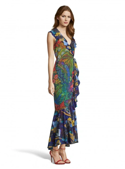 Shop Robert Graham Women's Sophia Botanical Print Dress Size: 8 By  In Multicolor
