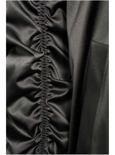 Shop Robert Graham Women's Fiona Satin Bomber Jacket In Black Size: Xl By