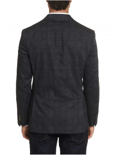 Shop Robert Graham Men's Nestor Sport Coat In Black Size: 48r By