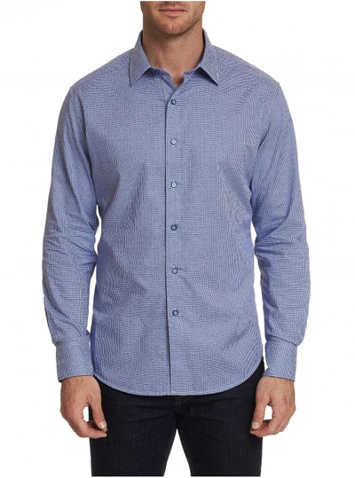 Shop Robert Graham Men's Perran Sport Shirt In Size: 3xl By  In Blue