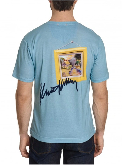 Shop Robert Graham Men's Wearable Art Tee Shirt In Light Size: 3xl By  In Light Blue