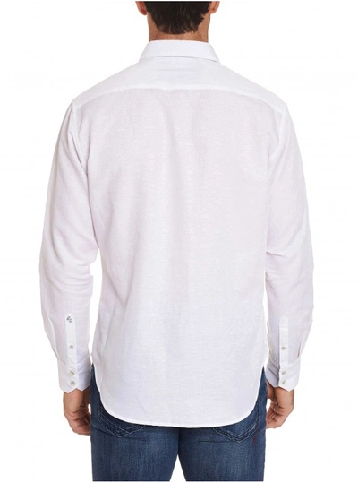 Shop Robert Graham Men's Temple Of Skull Sport Shirt In White Size: 4xl By