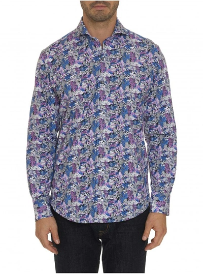 Shop Robert Graham Men's Palm Jungle Sport Shirt Size: 4xl By  In Multicolor