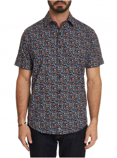 Shop Robert Graham Men's Eyes On You Short Sleeve Shirt Size: 4xl By  In Multicolor