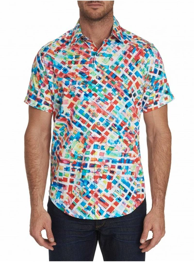 Shop Robert Graham Men's Buster Short Sleeve Shirt Size: 4xl By  In Multicolor