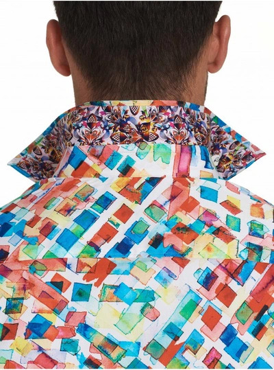 Shop Robert Graham Men's Buster Short Sleeve Shirt Size: 4xl By  In Multicolor