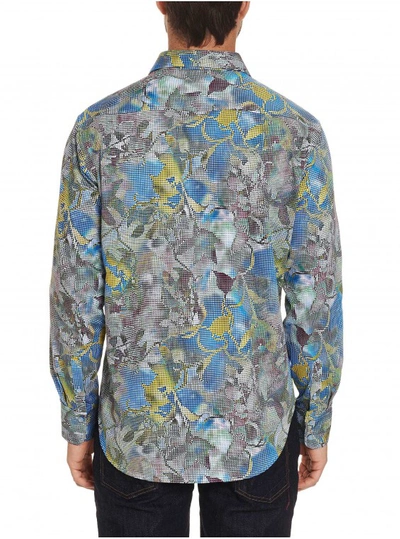 Shop Robert Graham Men's Oasis Embroidered Sport Shirt Size: Xs By  In Multicolor