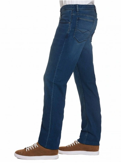 Shop Robert Graham Men's Gettys Perfect Fit Jeans In Indigo Size: 42w By