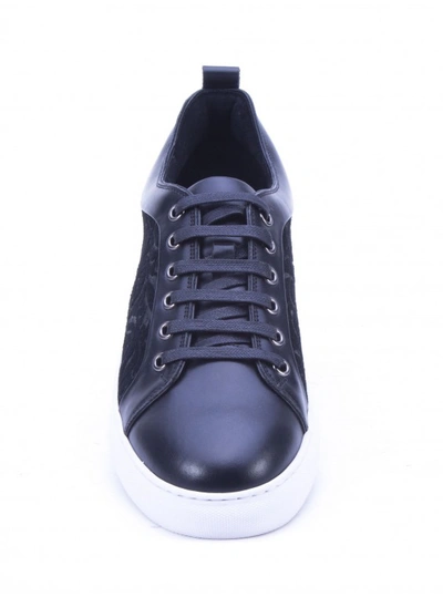 Shop Robert Graham Men's Creed Sneaker In Black Size: 13 By