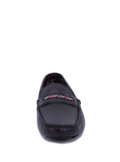 Shop Robert Graham Men's Hart Loafer In Black Size: 8.5 By