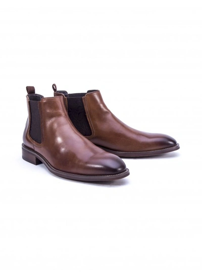 Shop Robert Graham Men's Laurence Chelsea Boot In Cognac Size: 13 By