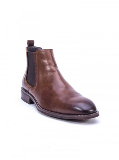 Shop Robert Graham Men's Laurence Chelsea Boot In Cognac Size: 13 By