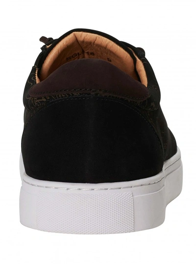 Shop Robert Graham Men's Lima Sneaker In Black Size: 10.5 By