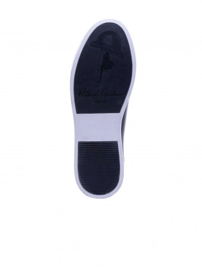 Shop Robert Graham Men's Loman Sneaker In Black Size: 8 By