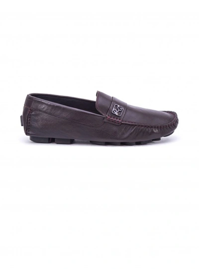 Shop Robert Graham Men's Grapewin Loafer In Brown Size: 13 By