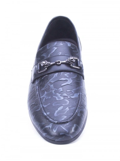 Shop Robert Graham Men's Curly Loafer In Silver Size: 13 By