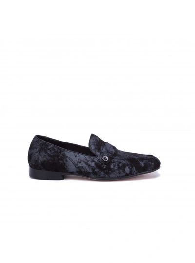 Shop Robert Graham Men's Nile Loafer In Black Size: 9 By