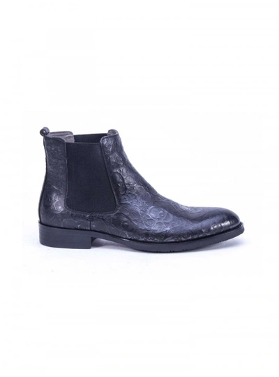 Shop Robert Graham Men's Driscoll Chelsea Boot In Black Size: 13 By