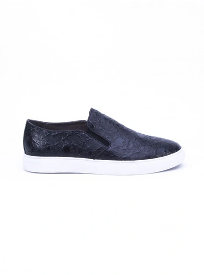 Shop Robert Graham Men's Ben-hur Slip On Sneaker In Black Size: 13 By