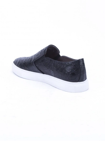 Shop Robert Graham Men's Ben-hur Slip On Sneaker In Black Size: 13 By