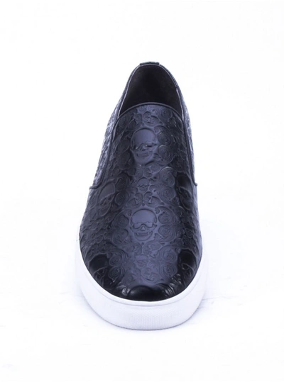 Shop Robert Graham Men's Ben-hur Slip On Sneaker In Black Size: 13 By