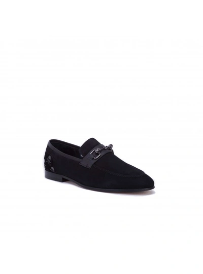 Shop Robert Graham Men's Costas Loafer In Black Size: 13 By