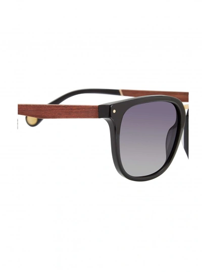 Shop Robert Graham Men's Warren Square Sunglasses In Black By