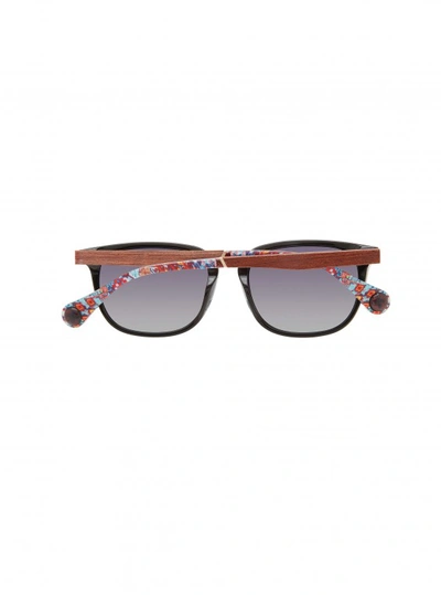 Shop Robert Graham Men's Warren Square Sunglasses In Black By