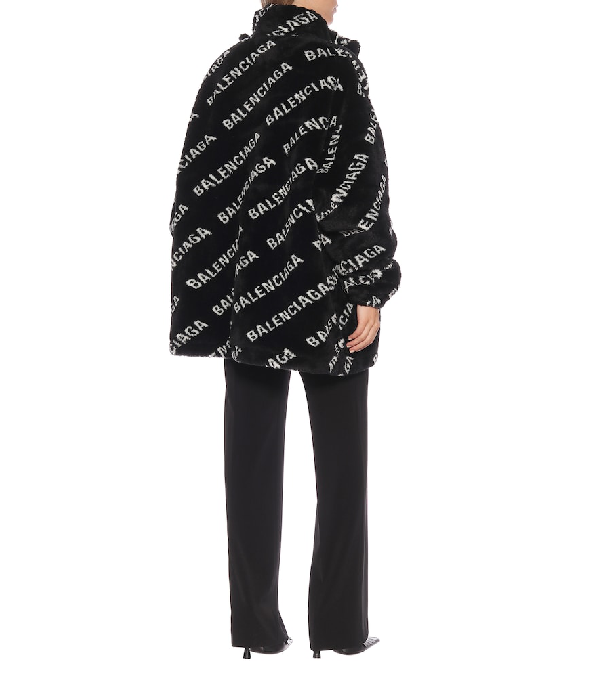 balenciaga fuzzy jacket