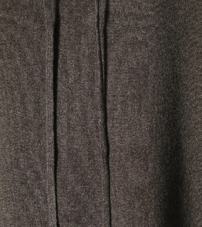 Shop The Row Carina Felted Wool-blend Sweater In Brown
