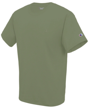 champion t shirt mens olive