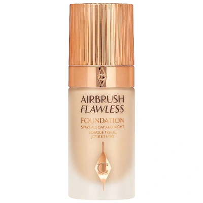 Shop Charlotte Tilbury Airbrush Flawless Longwear Foundation 4 Warm